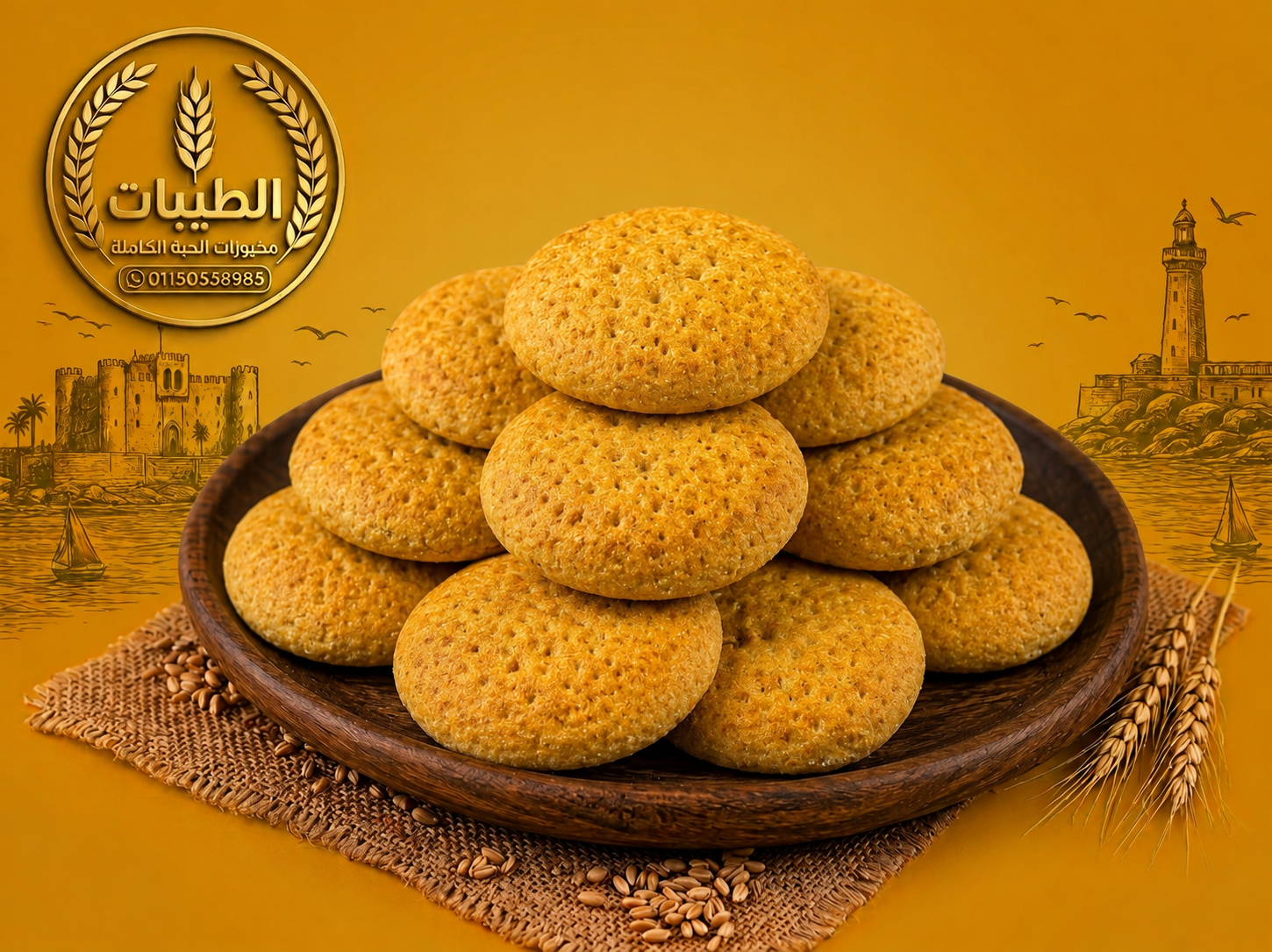 كحك بالزبدة